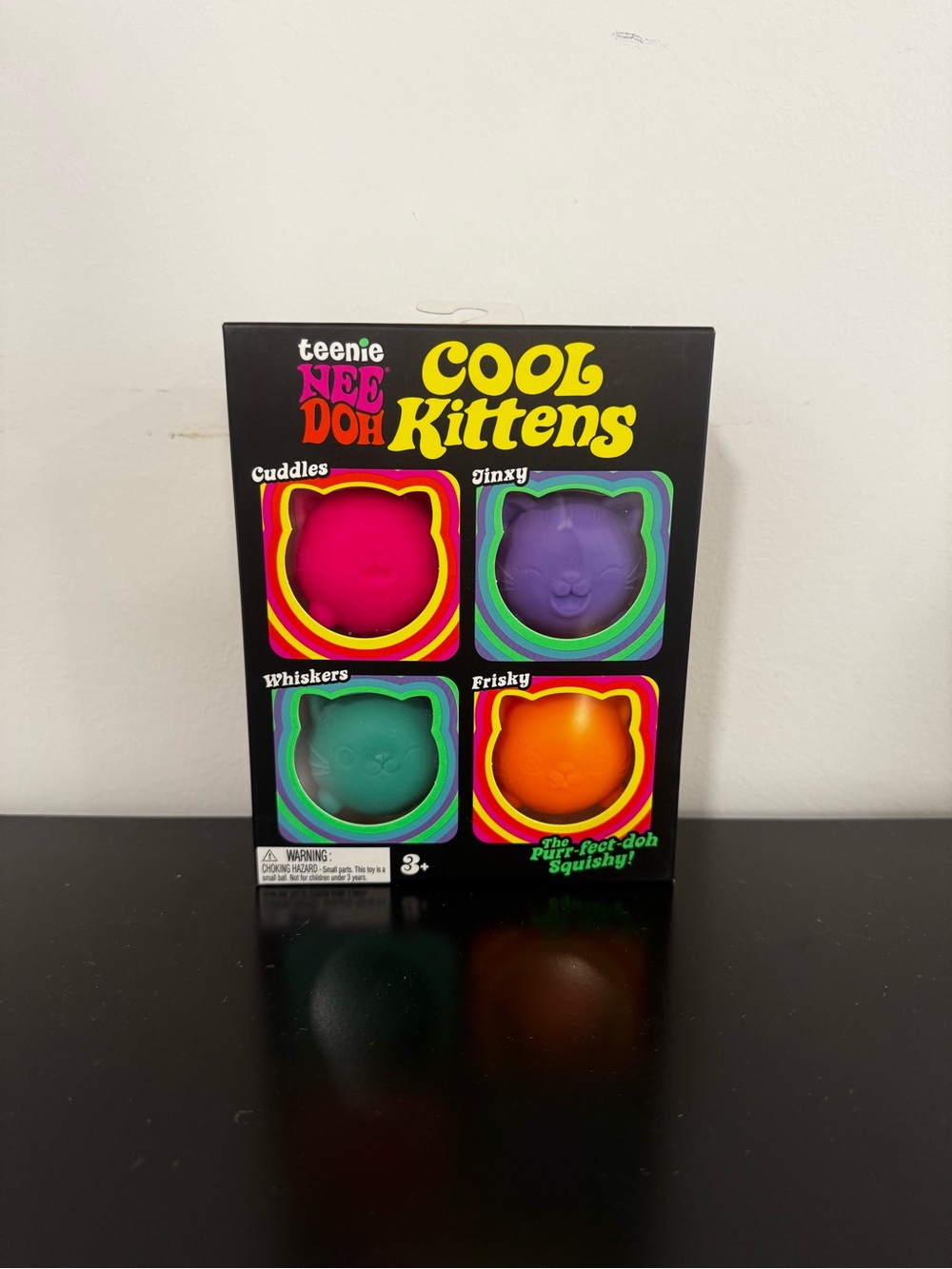 Teenie NeeDoh Cool Cats 4-Pack ✨🐱 - Picture 2 of 3